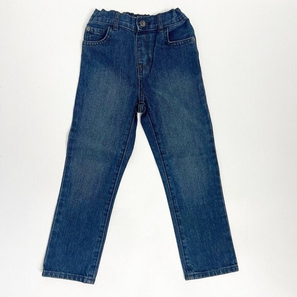 Blue Jeans Size 5T Skinny Medium Wash 100% Cotton The Childrens Place NWT - Picture 1 of 7